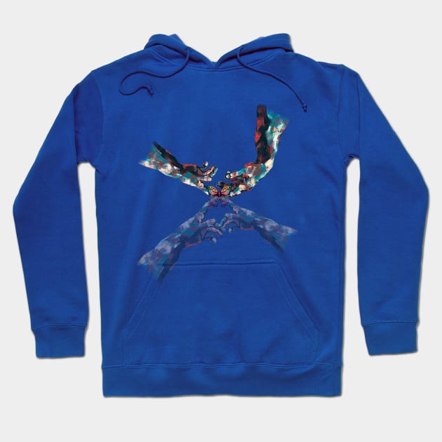 Mirror effect, butterfly effect Hoodie by TrendsCollection